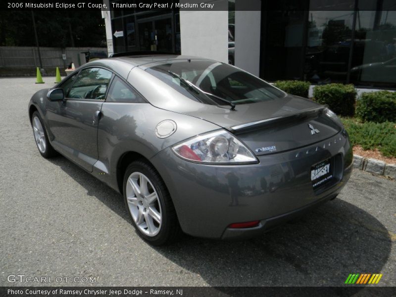 Titanium Gray Pearl / Medium Gray 2006 Mitsubishi Eclipse GT Coupe