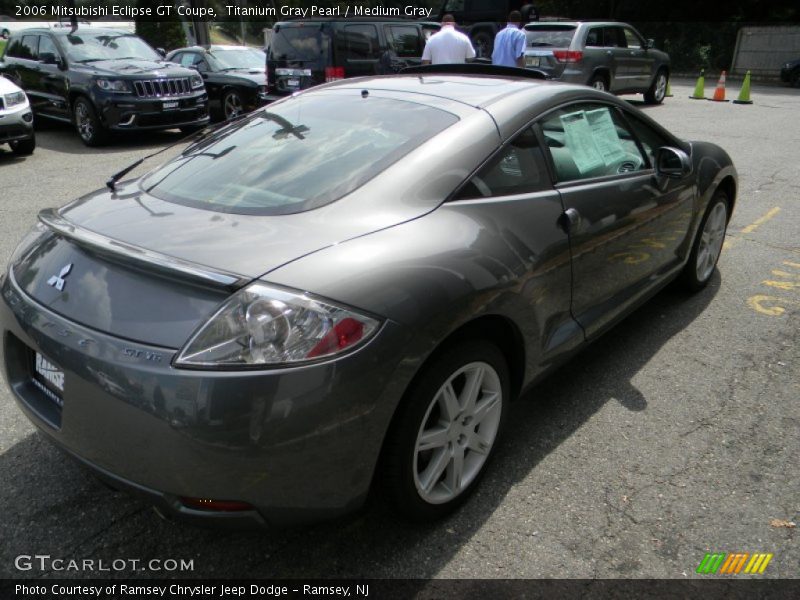 Titanium Gray Pearl / Medium Gray 2006 Mitsubishi Eclipse GT Coupe