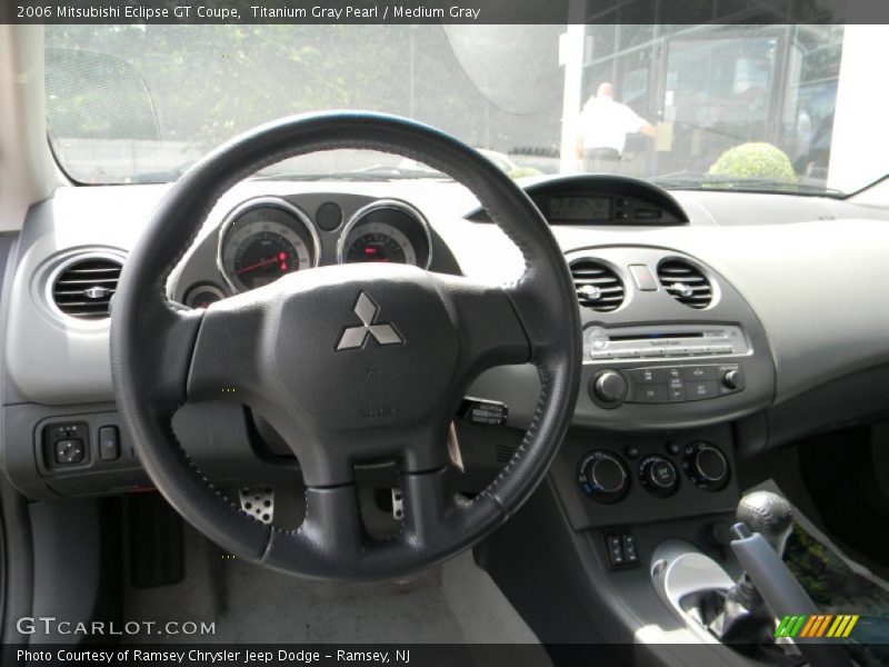 Titanium Gray Pearl / Medium Gray 2006 Mitsubishi Eclipse GT Coupe