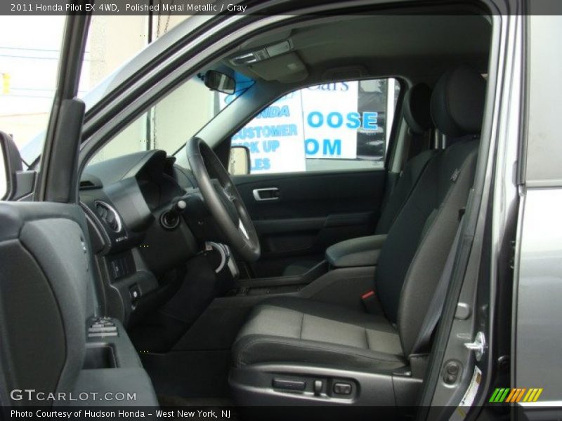 Polished Metal Metallic / Gray 2011 Honda Pilot EX 4WD