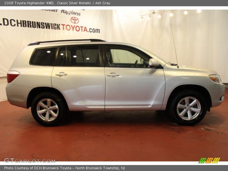 Classic Silver Metallic / Ash Gray 2008 Toyota Highlander 4WD