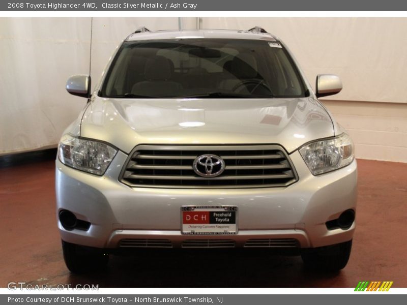Classic Silver Metallic / Ash Gray 2008 Toyota Highlander 4WD