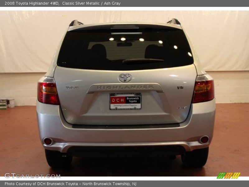 Classic Silver Metallic / Ash Gray 2008 Toyota Highlander 4WD