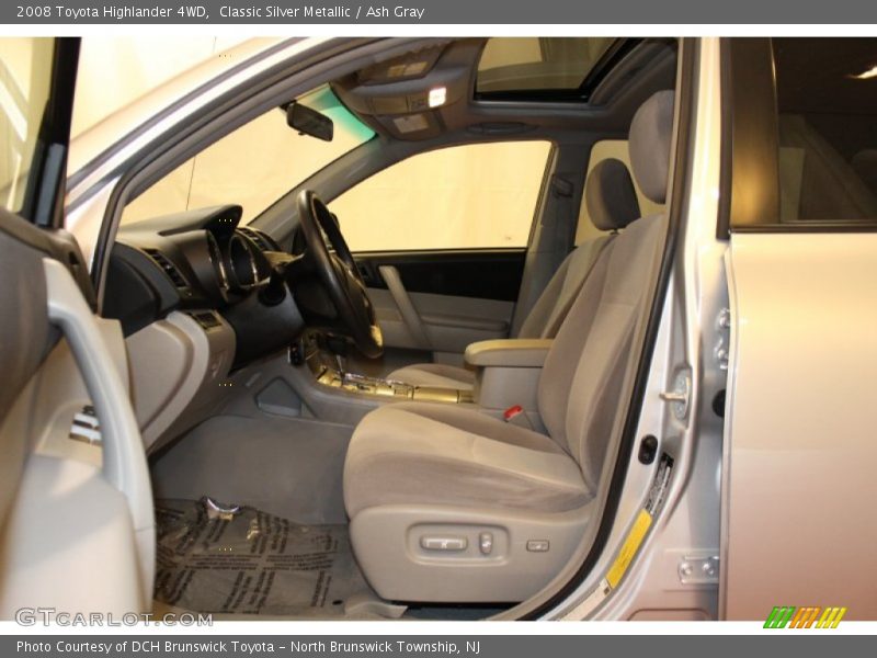 Classic Silver Metallic / Ash Gray 2008 Toyota Highlander 4WD
