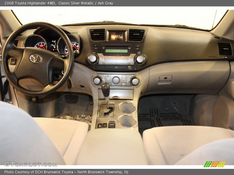 Classic Silver Metallic / Ash Gray 2008 Toyota Highlander 4WD