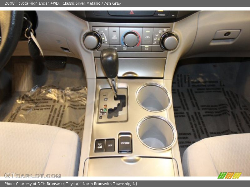 Classic Silver Metallic / Ash Gray 2008 Toyota Highlander 4WD