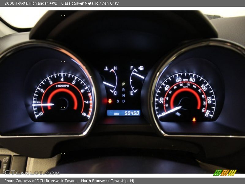 Classic Silver Metallic / Ash Gray 2008 Toyota Highlander 4WD