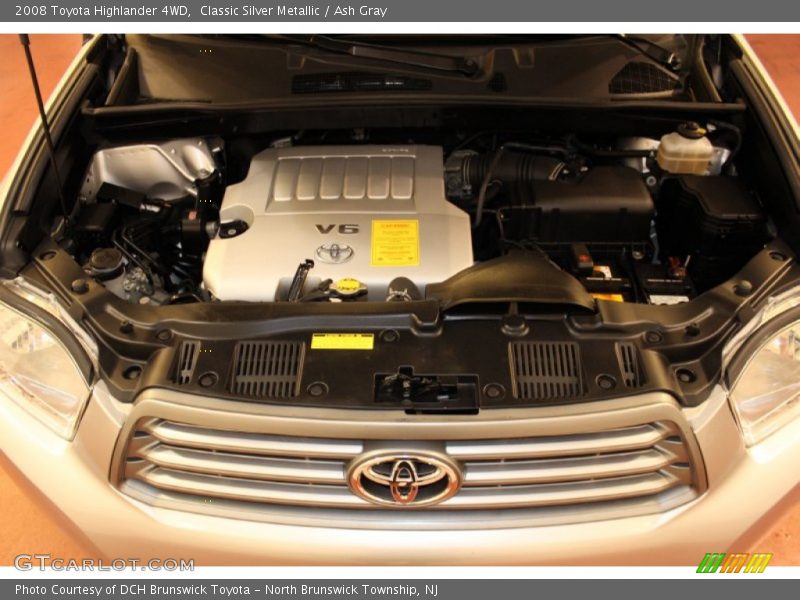 Classic Silver Metallic / Ash Gray 2008 Toyota Highlander 4WD