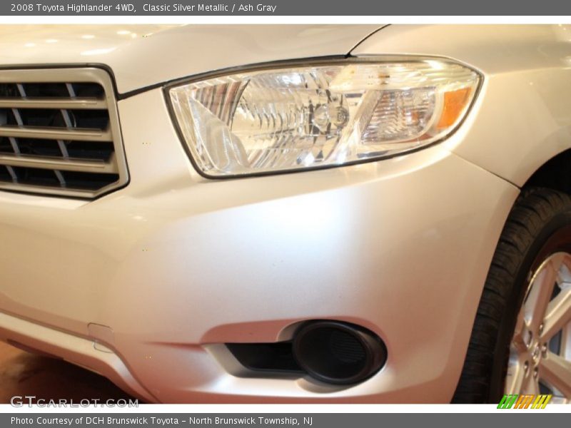 Classic Silver Metallic / Ash Gray 2008 Toyota Highlander 4WD