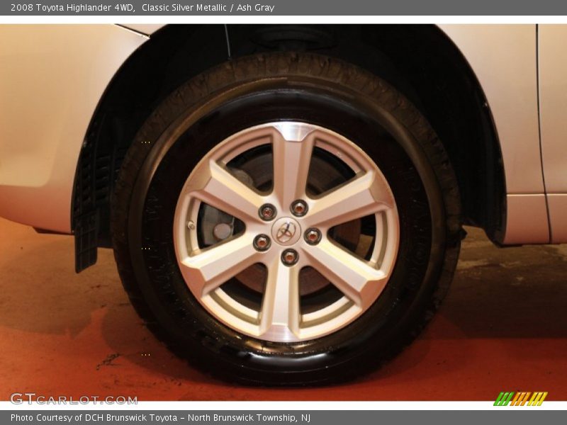Classic Silver Metallic / Ash Gray 2008 Toyota Highlander 4WD