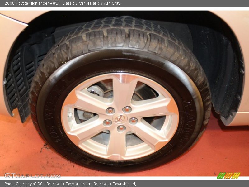 Classic Silver Metallic / Ash Gray 2008 Toyota Highlander 4WD