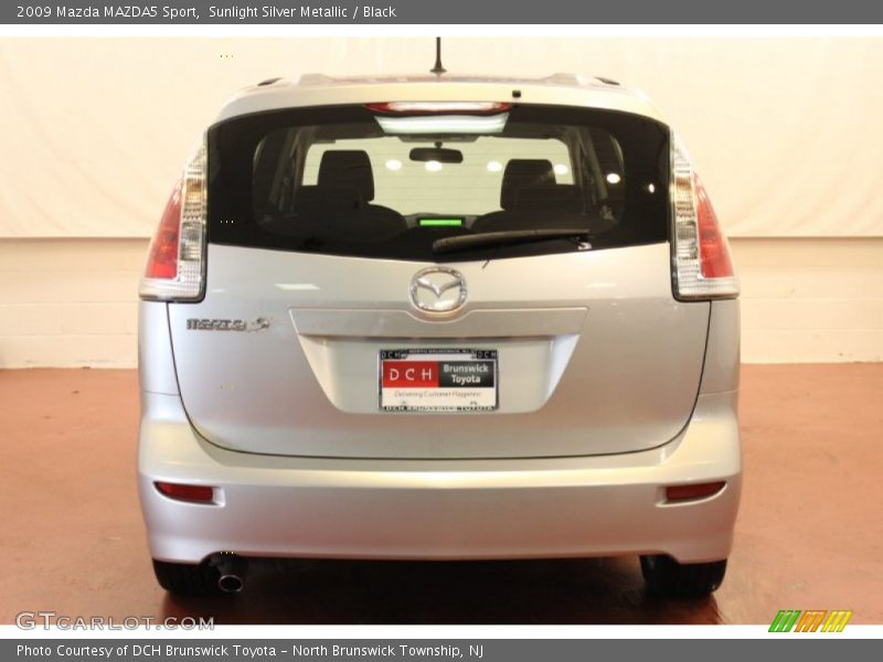 Sunlight Silver Metallic / Black 2009 Mazda MAZDA5 Sport
