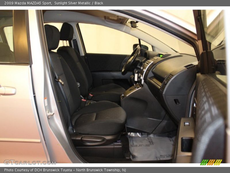 Sunlight Silver Metallic / Black 2009 Mazda MAZDA5 Sport