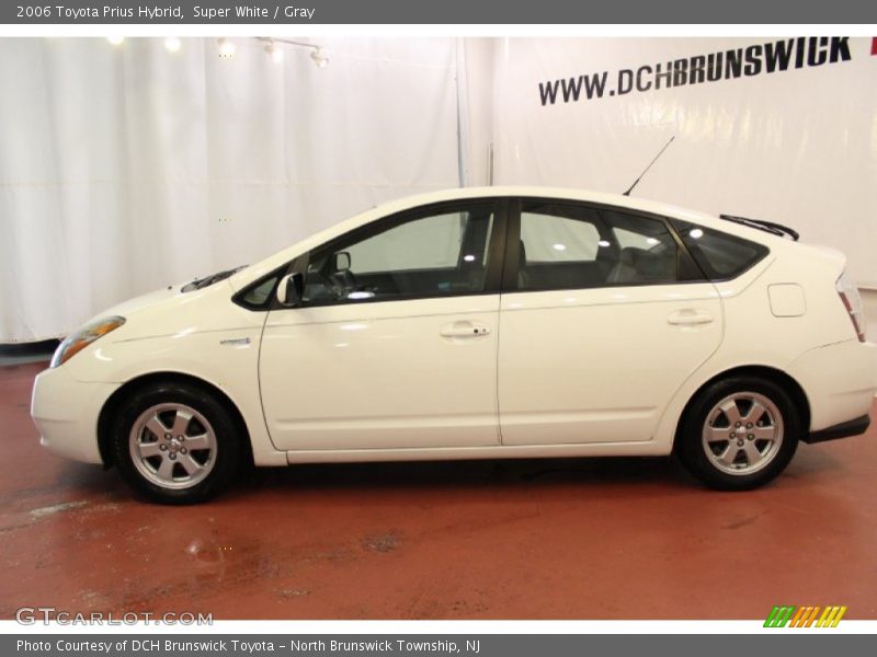 Super White / Gray 2006 Toyota Prius Hybrid