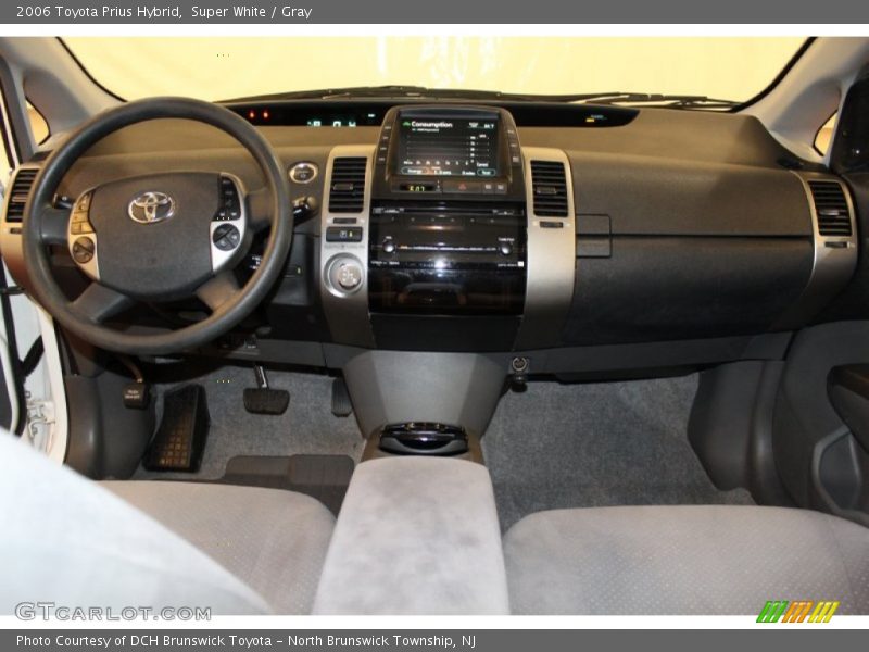 Super White / Gray 2006 Toyota Prius Hybrid