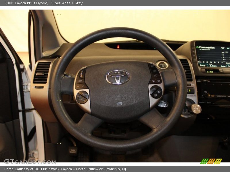 Super White / Gray 2006 Toyota Prius Hybrid