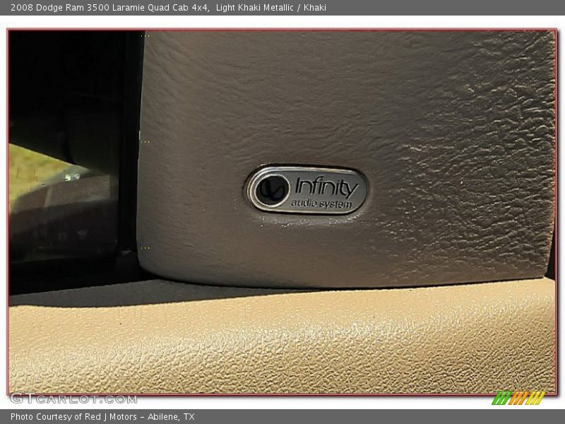 Audio System of 2008 Ram 3500 Laramie Quad Cab 4x4