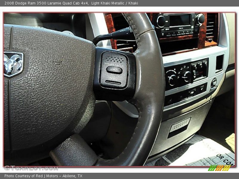 Controls of 2008 Ram 3500 Laramie Quad Cab 4x4