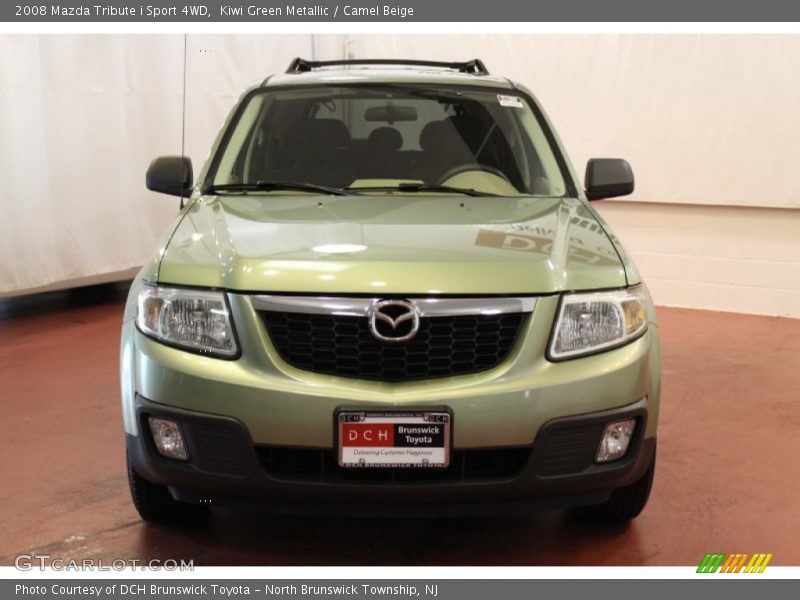 Kiwi Green Metallic / Camel Beige 2008 Mazda Tribute i Sport 4WD
