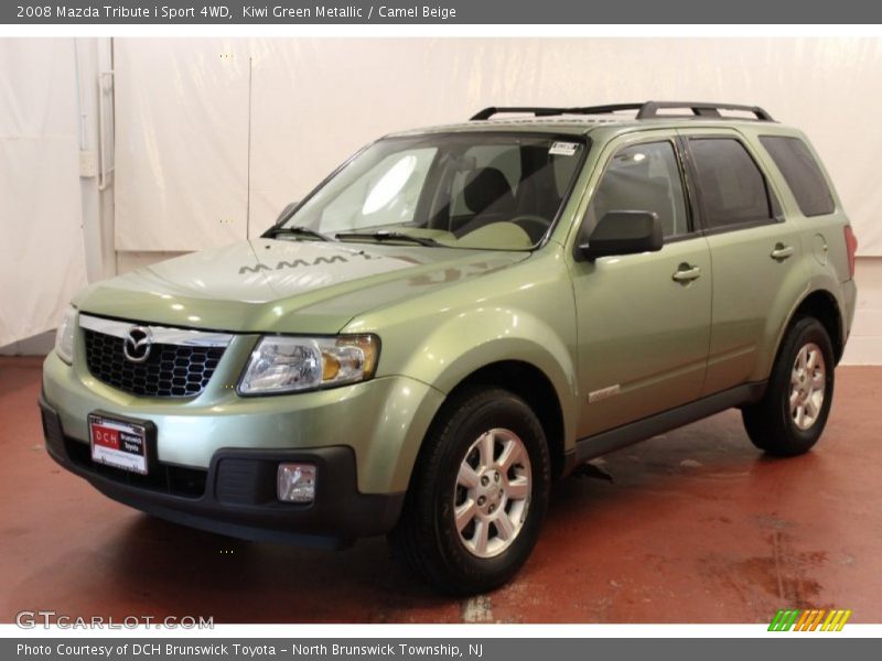 Kiwi Green Metallic / Camel Beige 2008 Mazda Tribute i Sport 4WD