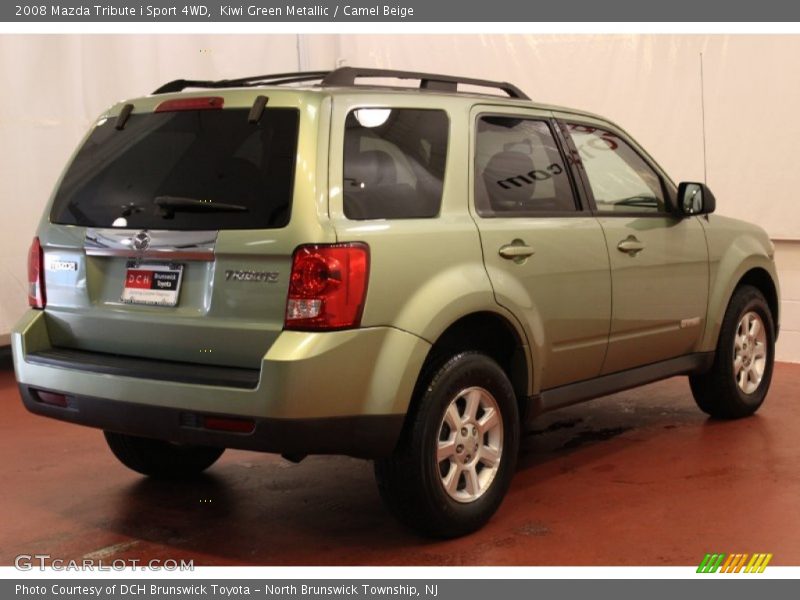 Kiwi Green Metallic / Camel Beige 2008 Mazda Tribute i Sport 4WD