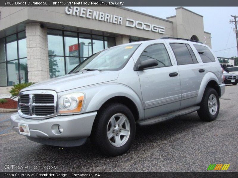 Bright Silver Metallic / Medium Slate Gray 2005 Dodge Durango SLT