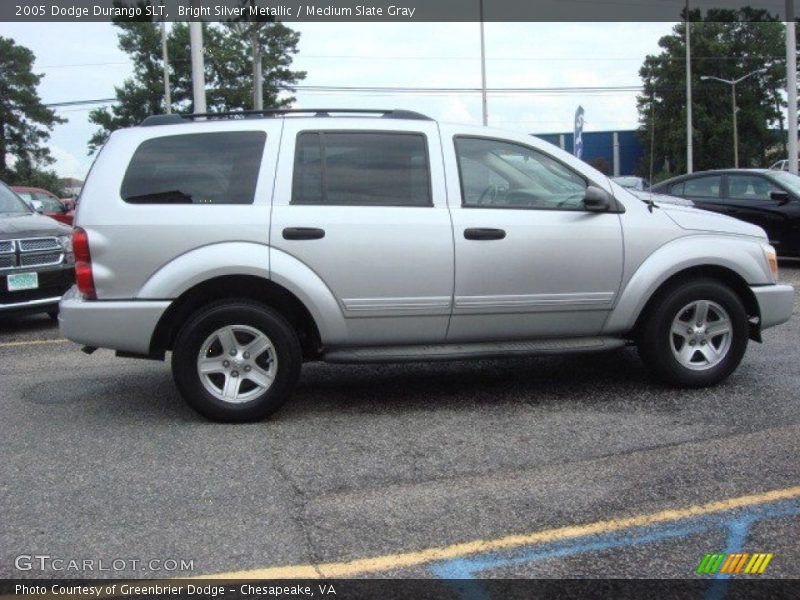 Bright Silver Metallic / Medium Slate Gray 2005 Dodge Durango SLT