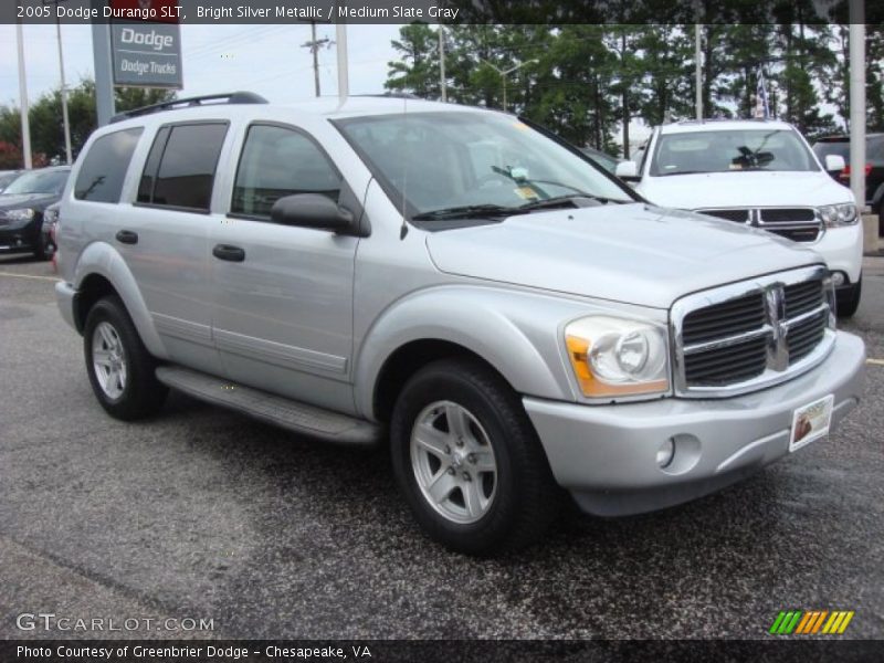 Bright Silver Metallic / Medium Slate Gray 2005 Dodge Durango SLT