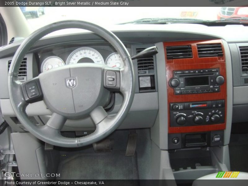 Bright Silver Metallic / Medium Slate Gray 2005 Dodge Durango SLT