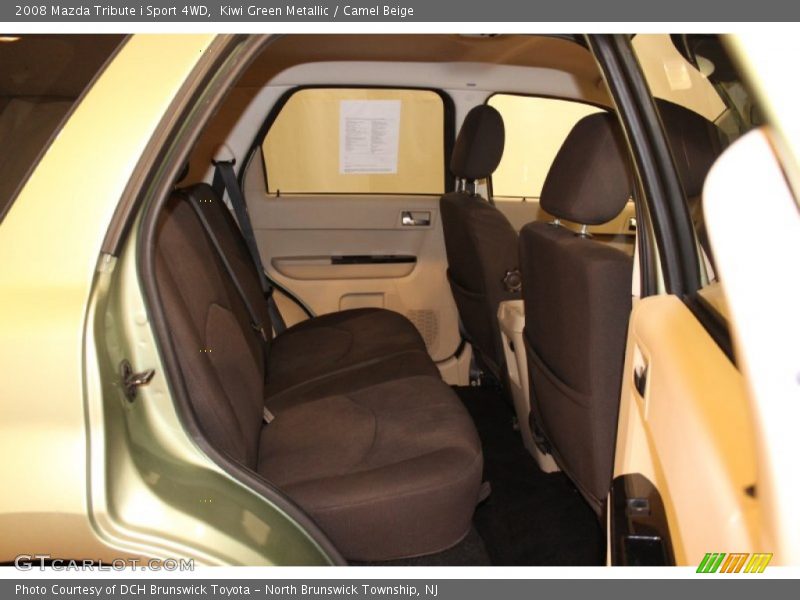 Kiwi Green Metallic / Camel Beige 2008 Mazda Tribute i Sport 4WD