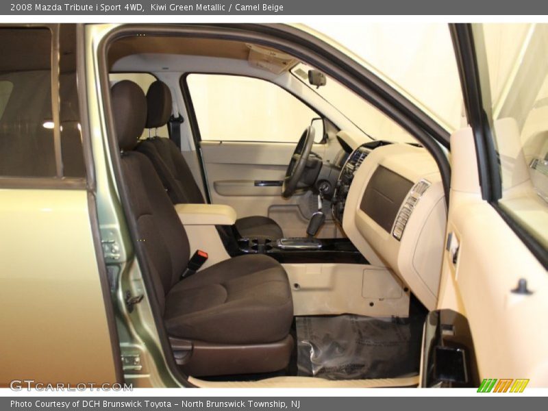 Kiwi Green Metallic / Camel Beige 2008 Mazda Tribute i Sport 4WD