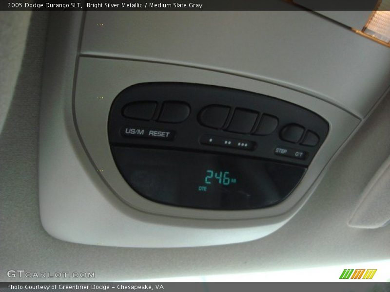 Bright Silver Metallic / Medium Slate Gray 2005 Dodge Durango SLT