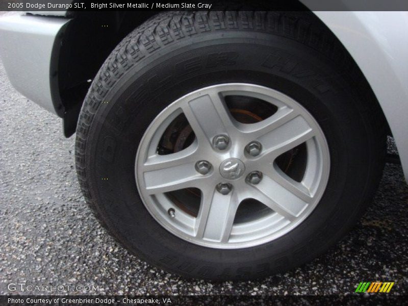 Bright Silver Metallic / Medium Slate Gray 2005 Dodge Durango SLT