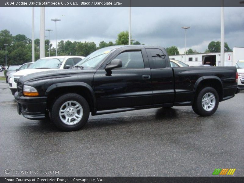  2004 Dakota Stampede Club Cab Black