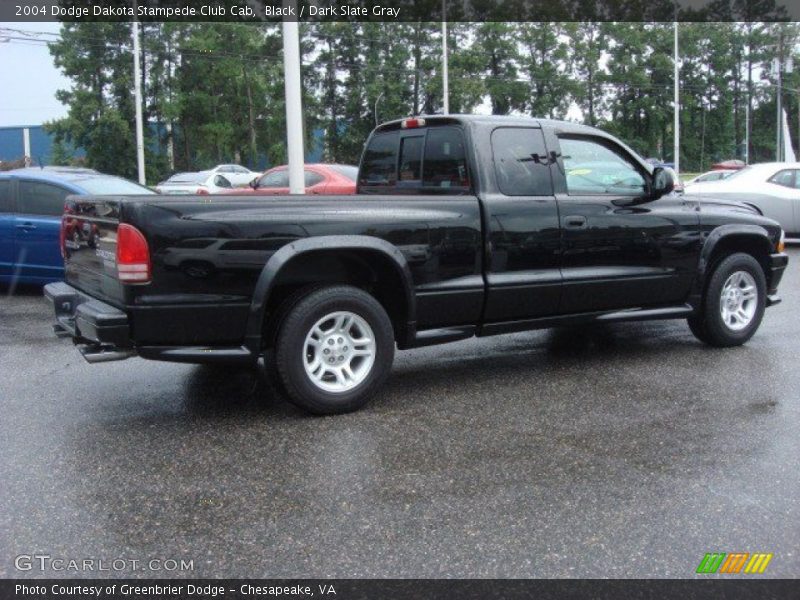 Black / Dark Slate Gray 2004 Dodge Dakota Stampede Club Cab