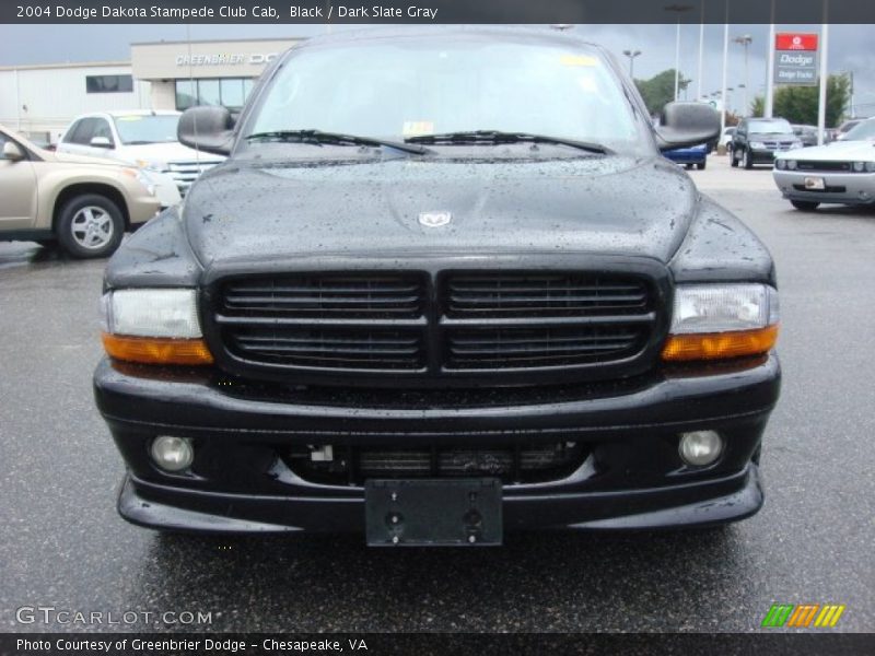Black / Dark Slate Gray 2004 Dodge Dakota Stampede Club Cab