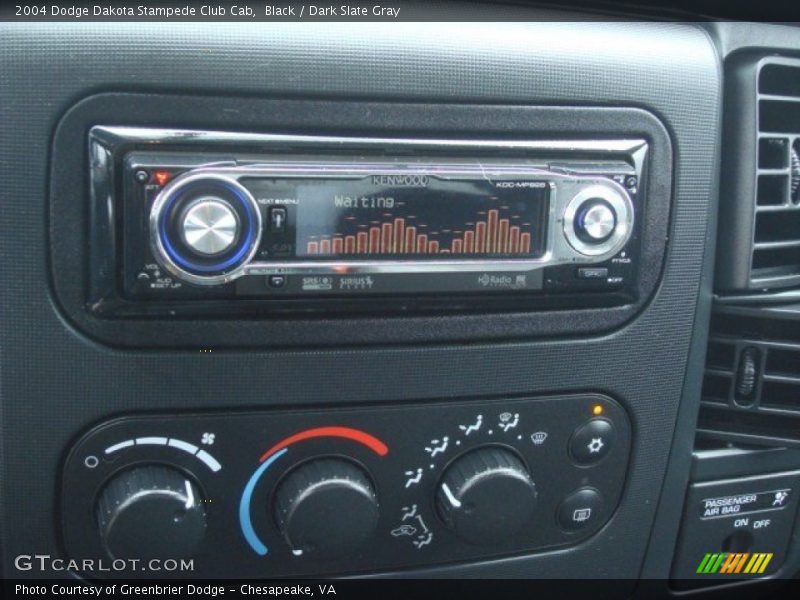 Black / Dark Slate Gray 2004 Dodge Dakota Stampede Club Cab
