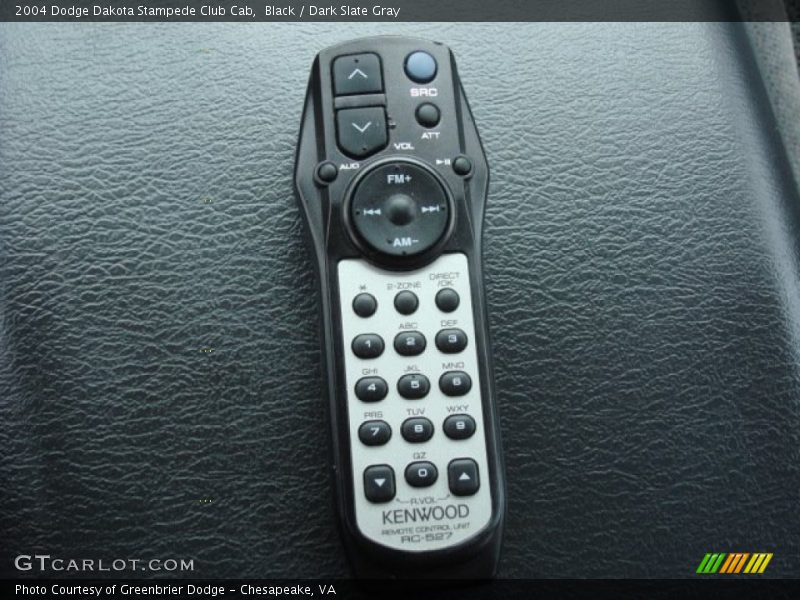 Black / Dark Slate Gray 2004 Dodge Dakota Stampede Club Cab