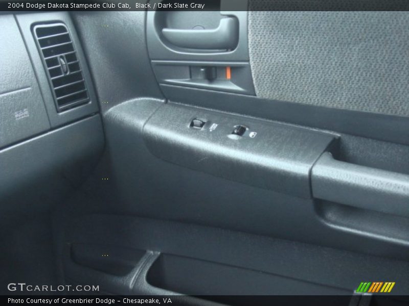 Black / Dark Slate Gray 2004 Dodge Dakota Stampede Club Cab