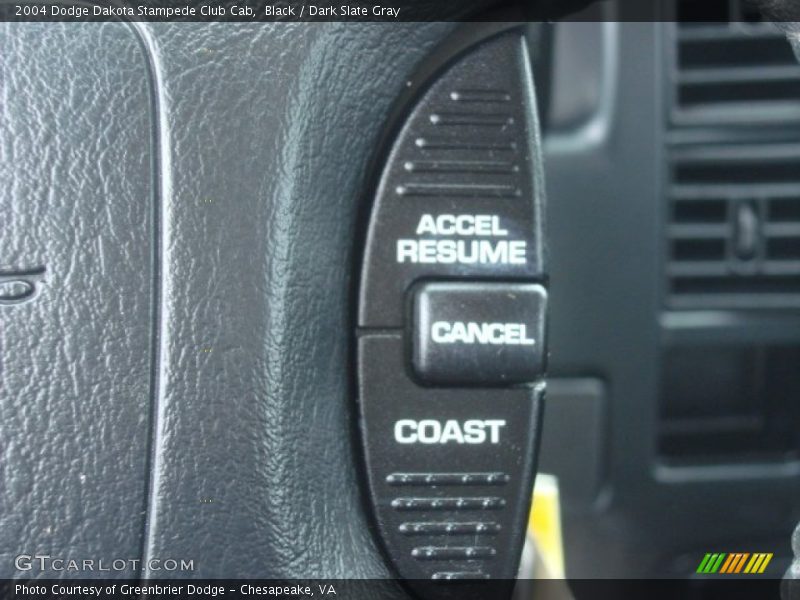 Controls of 2004 Dakota Stampede Club Cab