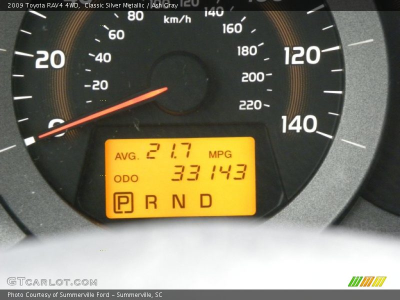 Classic Silver Metallic / Ash Gray 2009 Toyota RAV4 4WD