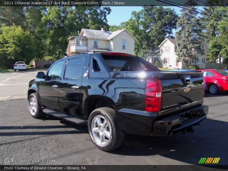  2013 Avalanche LT 4x4 Black Diamond Edition Black