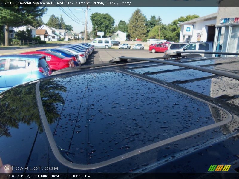 Black / Ebony 2013 Chevrolet Avalanche LT 4x4 Black Diamond Edition