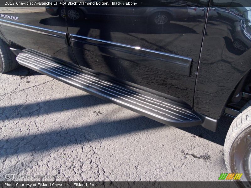 Black / Ebony 2013 Chevrolet Avalanche LT 4x4 Black Diamond Edition