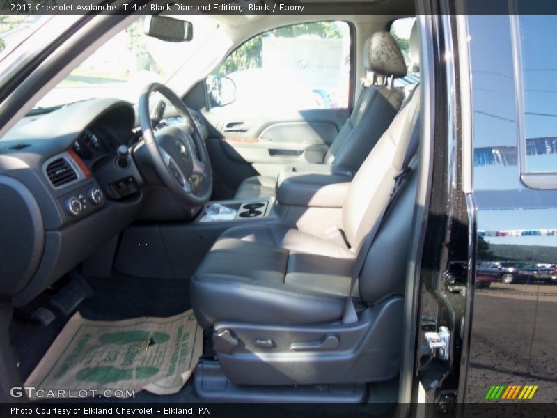 Black / Ebony 2013 Chevrolet Avalanche LT 4x4 Black Diamond Edition