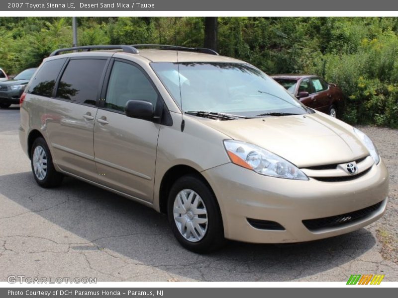 Desert Sand Mica / Taupe 2007 Toyota Sienna LE
