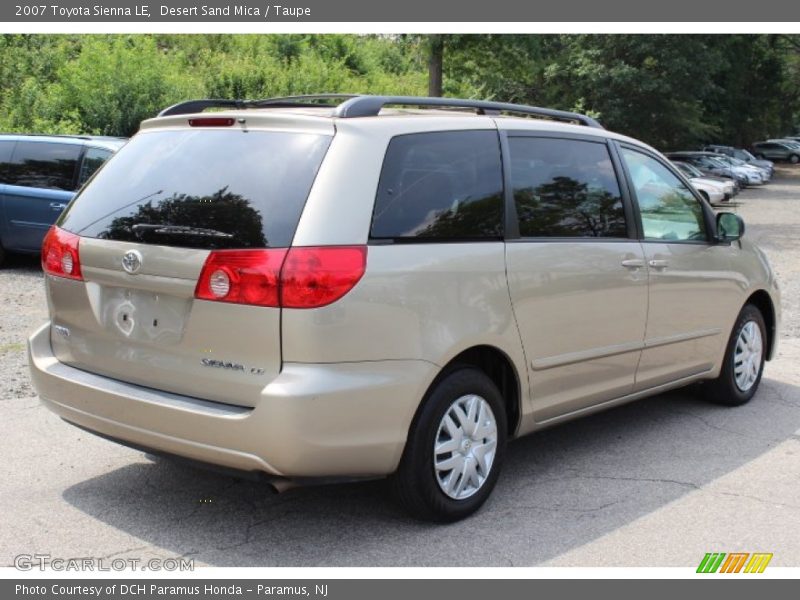 Desert Sand Mica / Taupe 2007 Toyota Sienna LE