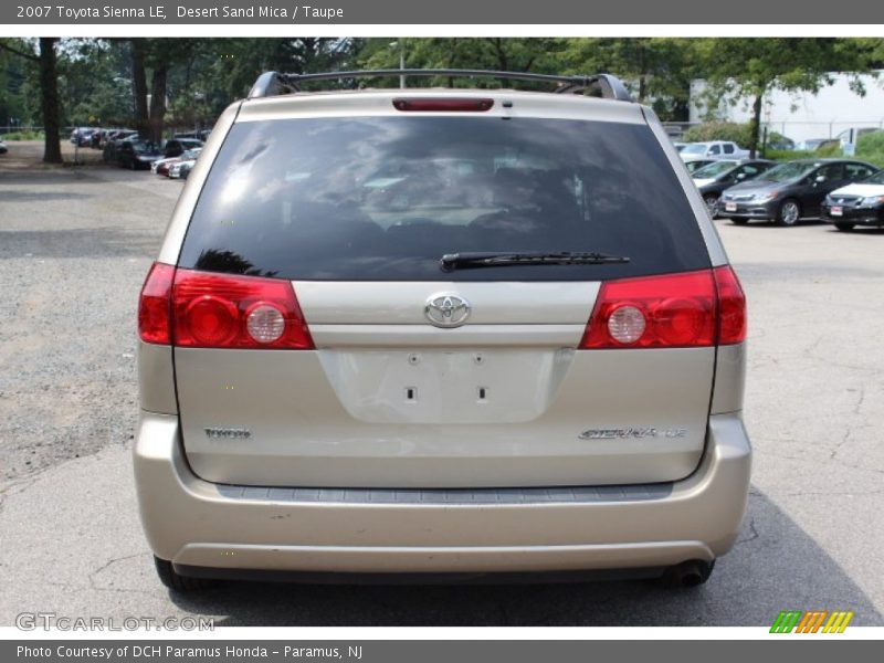 Desert Sand Mica / Taupe 2007 Toyota Sienna LE
