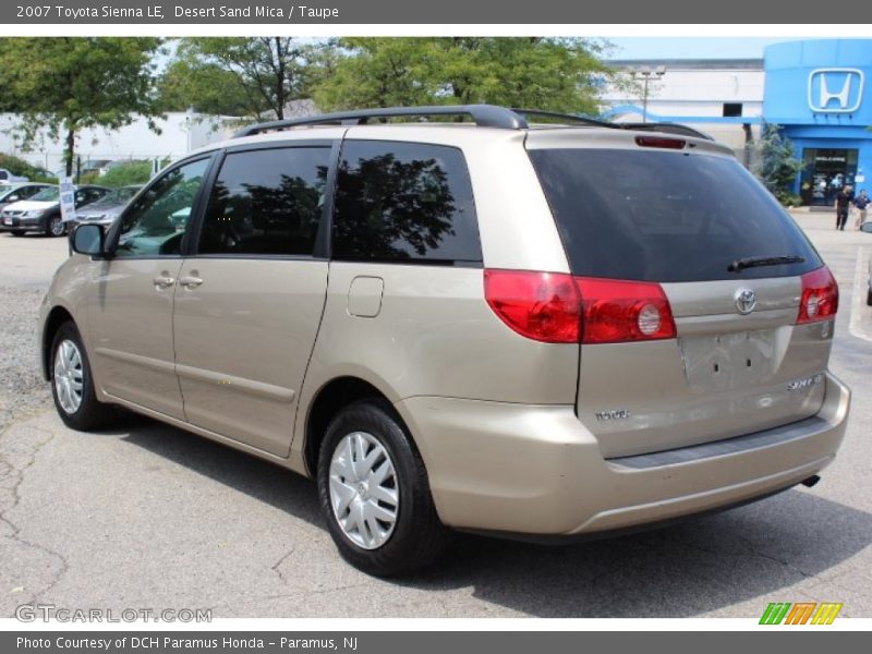Desert Sand Mica / Taupe 2007 Toyota Sienna LE