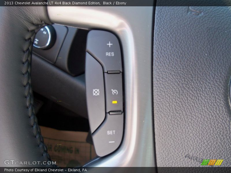 Controls of 2013 Avalanche LT 4x4 Black Diamond Edition